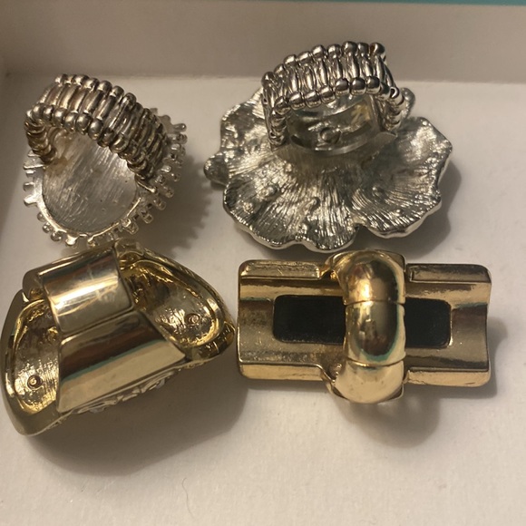 Costume Rings. 4 total. All stretchy bands - Picture 3 of 7